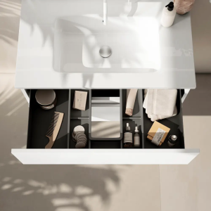 Conjunto completo de mueble de baño con patas o suspendido 2c serie Esencial (60, 70, 80, 90, 100 y 120 ) - Imagen 3