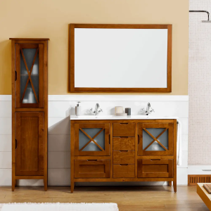 Mueble de baño rústico mod. Avila 120 cajonera