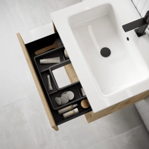 Conjunto completo de mueble de baño con patas de 1c + 1h serie Yera (60, 80, 100 y 120) - Imagen 4