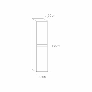 Conjunto completo de mueble de baño con patas de 1c + 1h serie Yera (60, 80, 100 y 120) - Imagen 7
