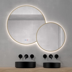 Espejo de baño con luz LED Ovalado Para Baño Brasilia de Dyled - Imagen 7