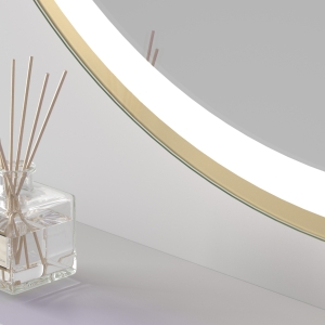 Espejo de baño con luz LED Ovalado triledLED Burdeos de Dyled con antivaho - Imagen 7
