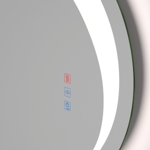 Espejo de baño con luz LED Ovalado Para Baño Burgos de Dyled - Imagen 4