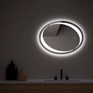 Espejo de baño con luz LED Ovalado Para Baño Burgos de Dyled - Imagen 7