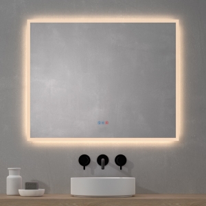 Espejo de baño rectangular con luz LED Avila de Dyled