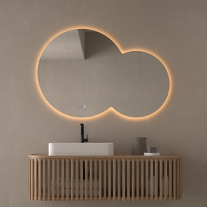 Espejo de baño con luz LED Ovalado Para Baño Cintra de Dyled - Imagen 4