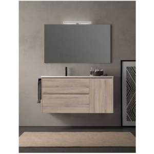 Mueble baño suspendido Carmen 2C+1P laterales vistos de Avila dos 80-100-120