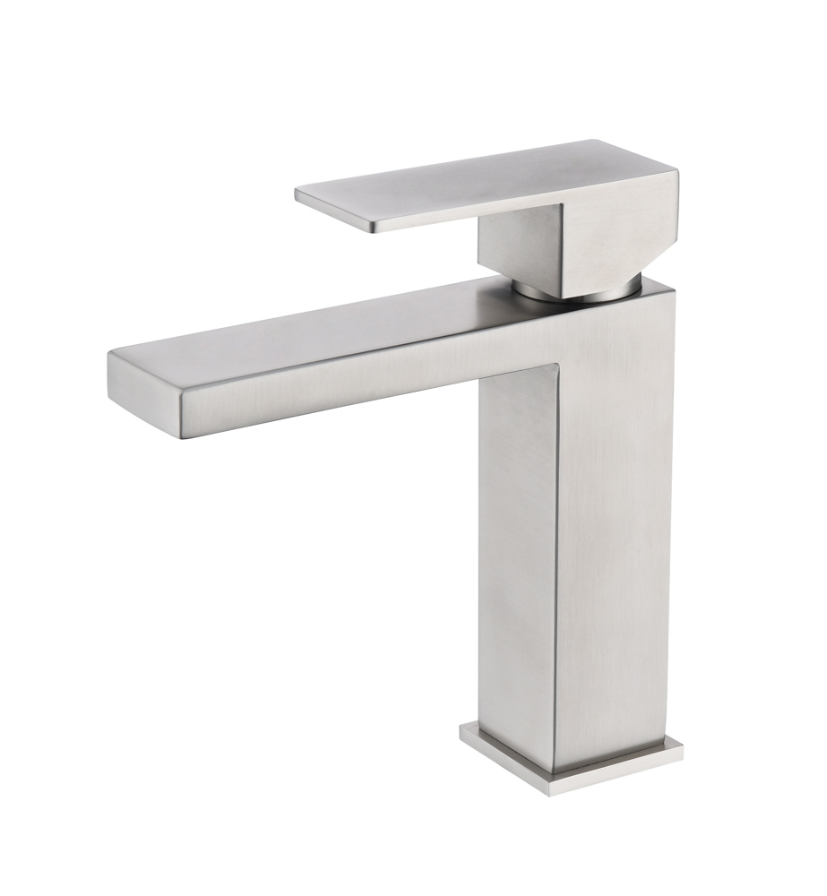 CDA008-1NIQ.jpg Grifo Monomando de Lavabo ARMY Níquel Cepillado - Imagen 1