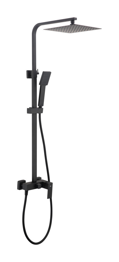 CDA008-NG.jpg Conjunto Monomando de Ducha ARMY Negro Mate - Imagen 1