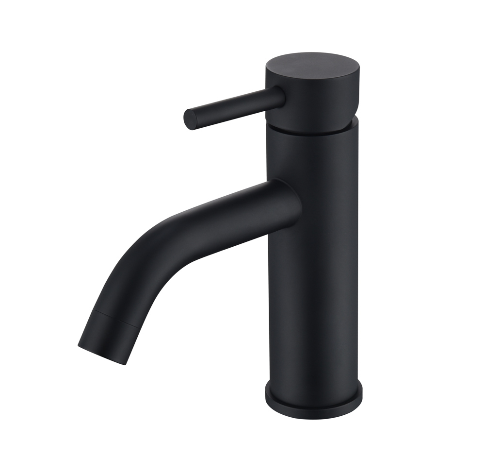 CDR007-1NG-1.jpg Grifo Monomando de Lavabo ROCK Negro Mate - Imagen 1