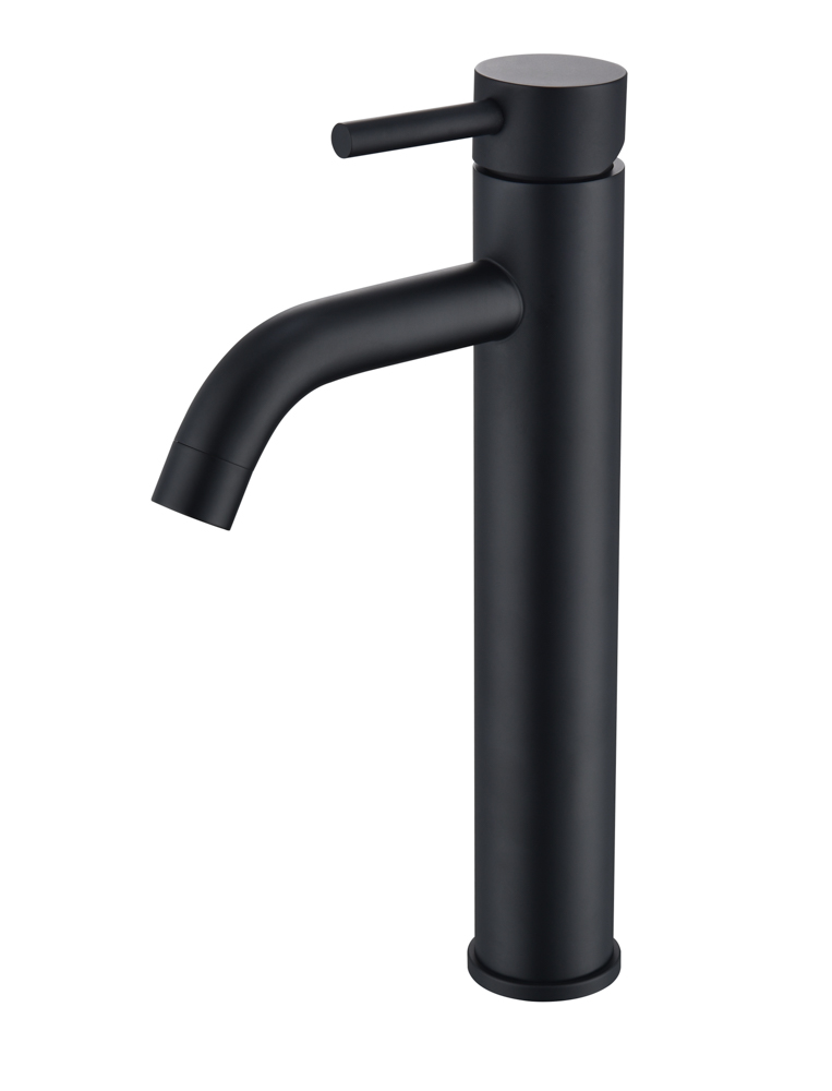 CDR007-3NG-1.jpg Grifo Monomando de Lavabo Alto ROCK Negro Mate - Imagen 1
