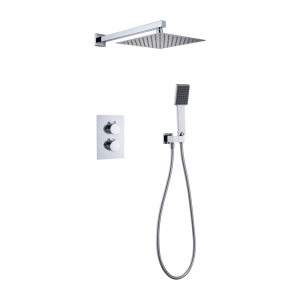 Conjunto de Ducha Termostático Empotrado ETERNITY Cromo