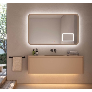 Espejo de baño con luz LED Duomo de Ledimex
