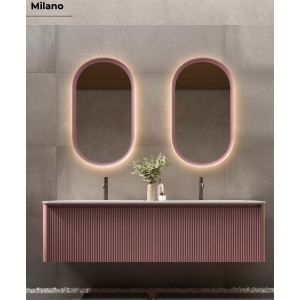 Espejo de baño con luz LED Milano Triled con antivaho de Ledimex