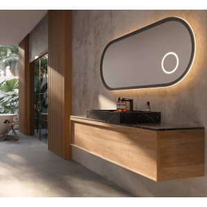 Espejo de baño con luz LED Rimini Triled con antivaho de Ledimex