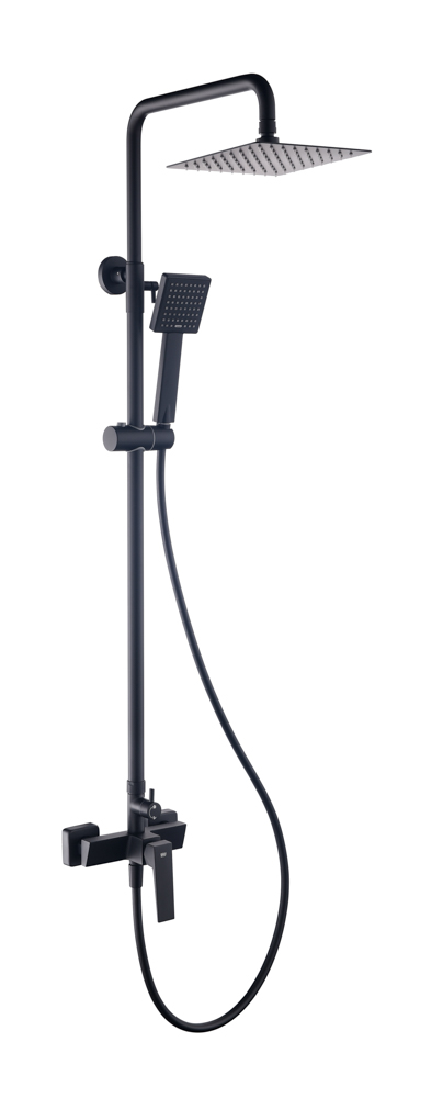 HD-22.jpg Conjunto de Ducha Monomando INFINITE Negro Mate - Imagen 1