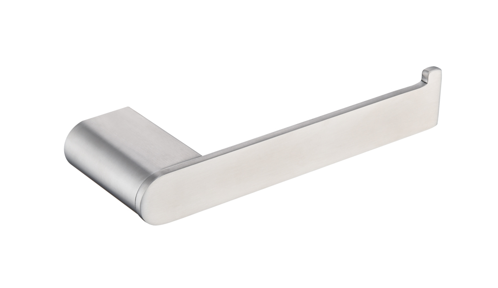 POR001-NIQ.jpg Portarollos para Baño Níquel Cepillado - Imagen 1