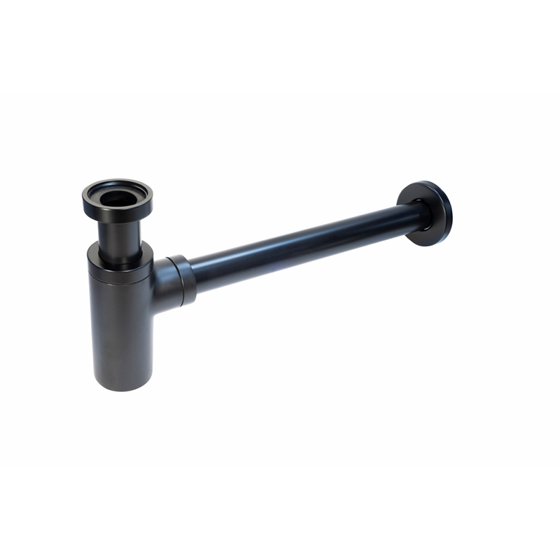 SIF002-NG-MINIMALISTA-REDONDO-NEGRO-MATE800.jpg Sifón Minimalista Redondo para Lavabo Negro Mate - Imagen 1