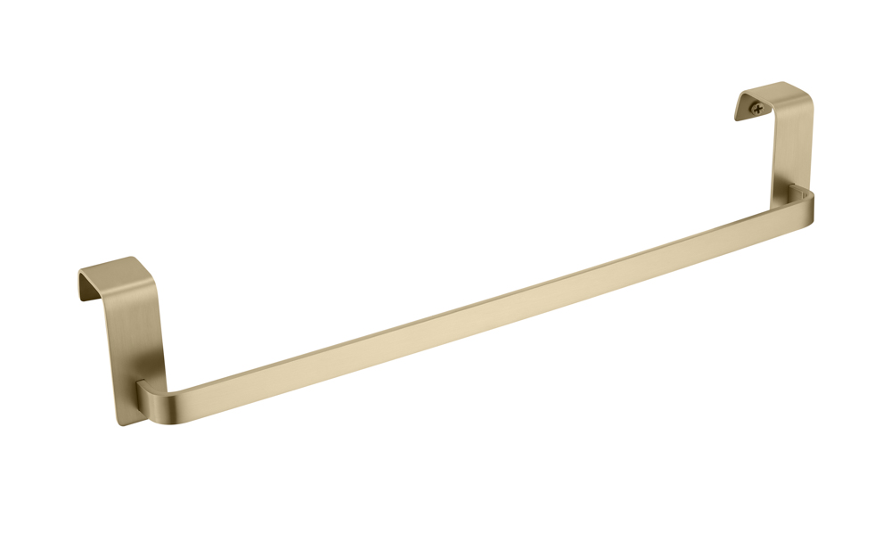TOA001-ORO.jpg Barra Toallero para Mueble Oro Cepillado - Imagen 1
