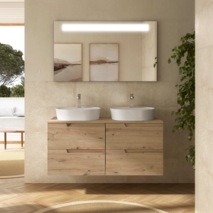 Mueble baño suspendido Vima con tapa de Salgar 120 - Imagen 7