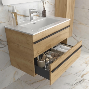 Mueble de baño suspendido BORN de Salgar con encimera 120 - Imagen 5