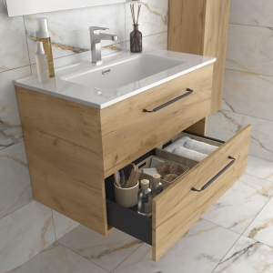 Mueble de baño suspendido MORAI de Salgar con encimera 120 - Imagen 6