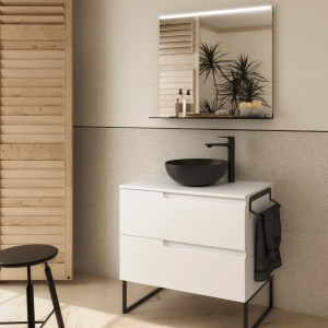 Mueble baño suspendido Vima con tapa de Salgar 60-80-100 - Imagen 5