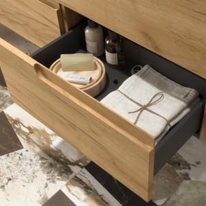 Mueble baño suspendido Vima con tapa de Salgar 120 - Imagen 2