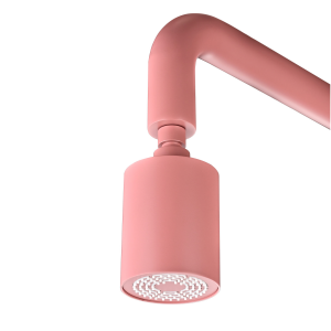 Ducha de piscina POOL Acero S.316 Rosa coral GPP001/ACL - Imagen 3