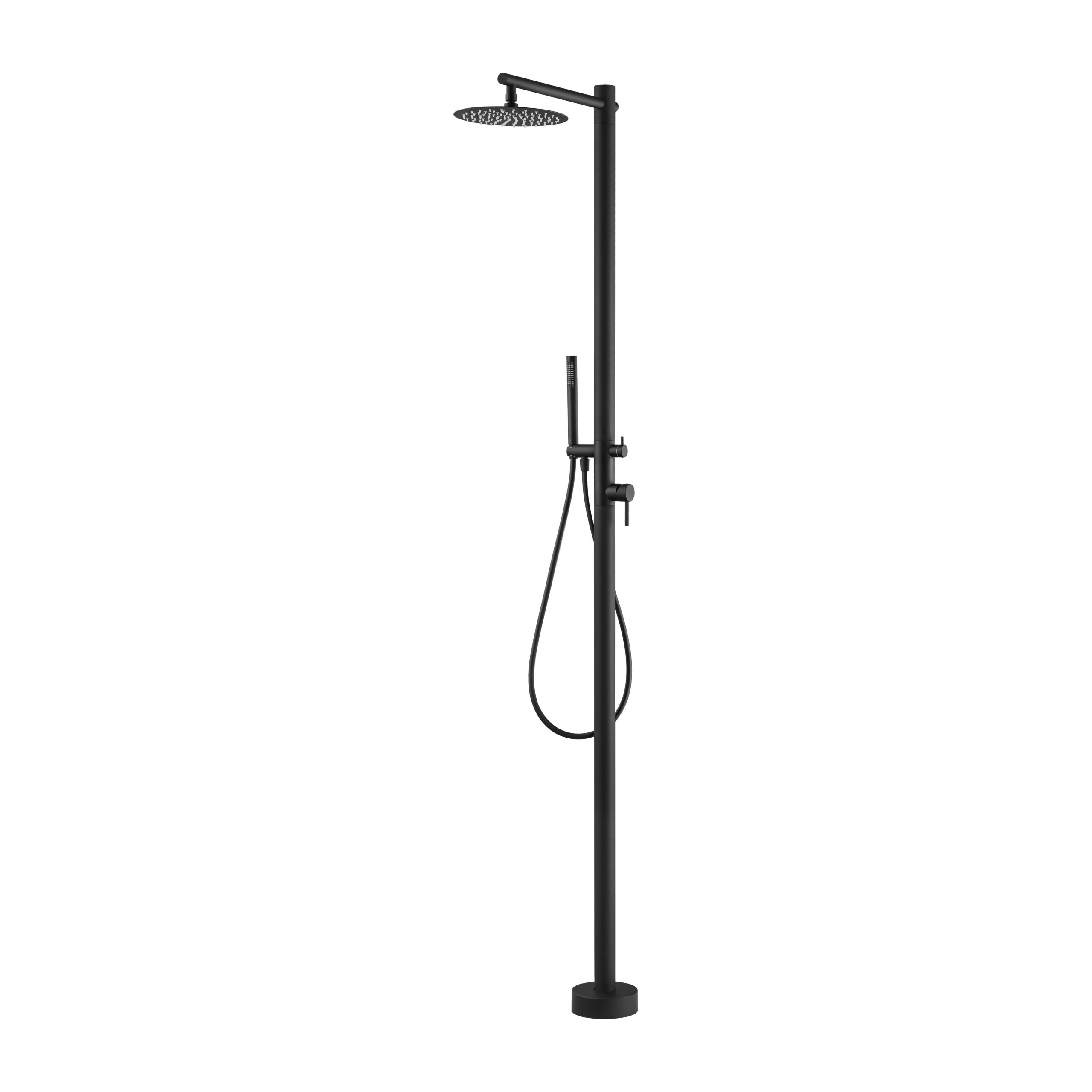 GPK012-ANG-scaled Ducha de piscina KANSAS Acero S.316 Negro mate GPK012/ANG - Imagen 1