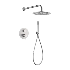 Conjunto ducha monomando empotrado níquel cepillado Monza / GPM039/NQ