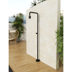 Ducha de piscina POOL Acero S.316 Negro mate GPP001/ANG - Imagen 3