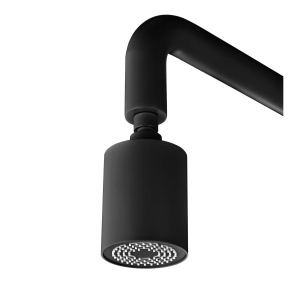 Ducha de piscina POOL Acero S.316 Negro mate GPP001/ANG - Imagen 2