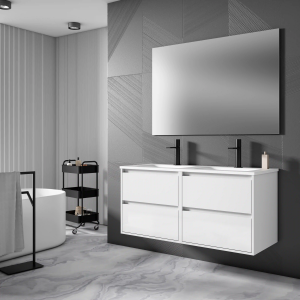 Conjunto mueble de baño suspendido de 2c serie Jade(60, 70, 80, 90, 100 y 120) - Imagen 2