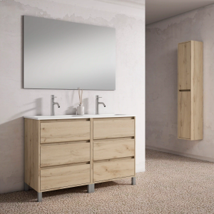 Conjunto mueble de baño con patas de 3c serie Jade(60, 70, 80, 90, 100 y 120) - Imagen 5