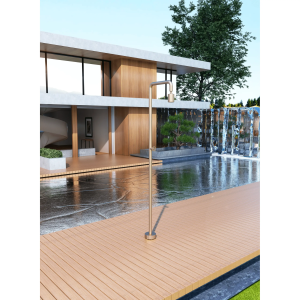 Ducha de piscina POOL Acero S.316 Moka GPP001/AMK - Imagen 2