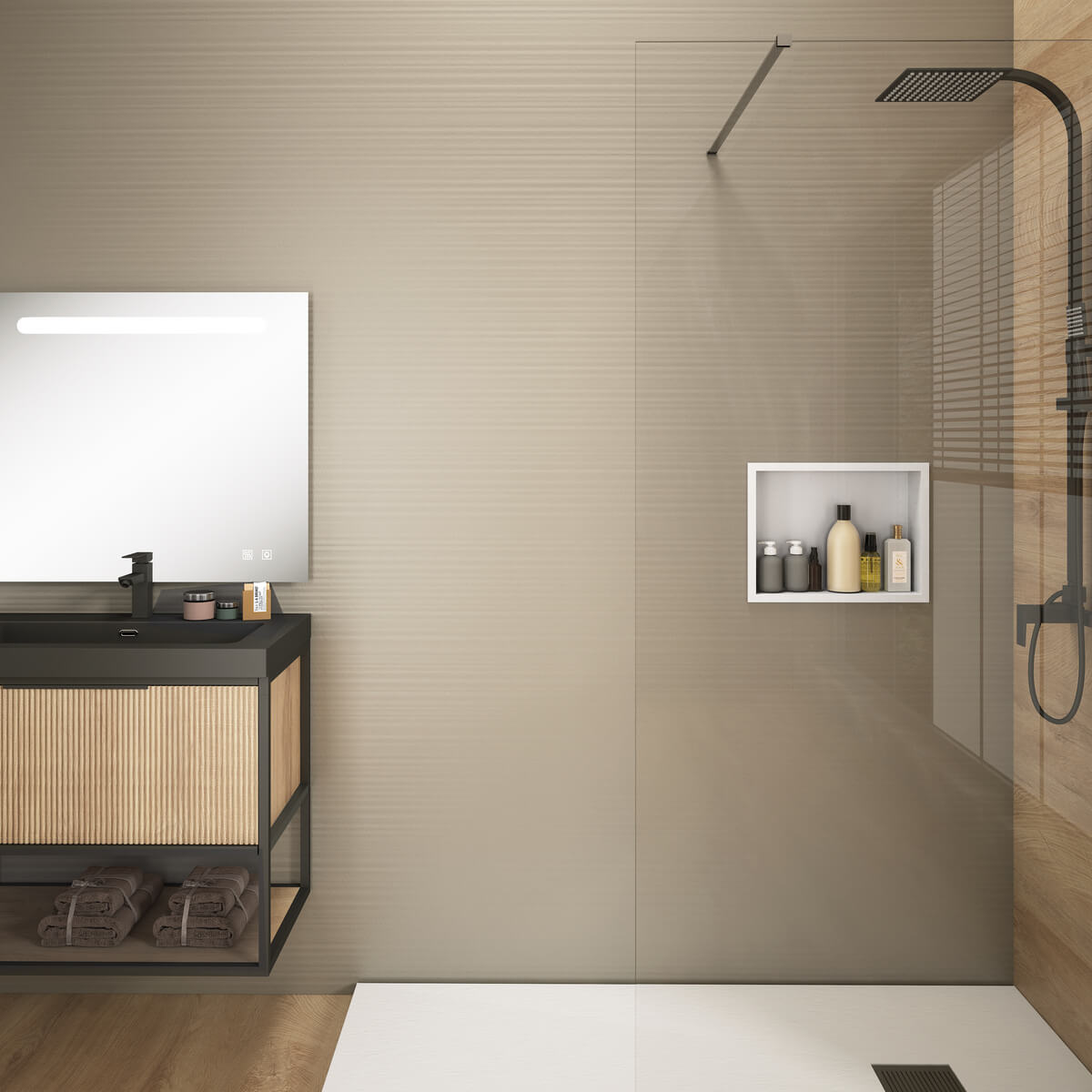 Hornacina-blanca-30x40-escena-de-frente Hornacina Solid Surface Blanca