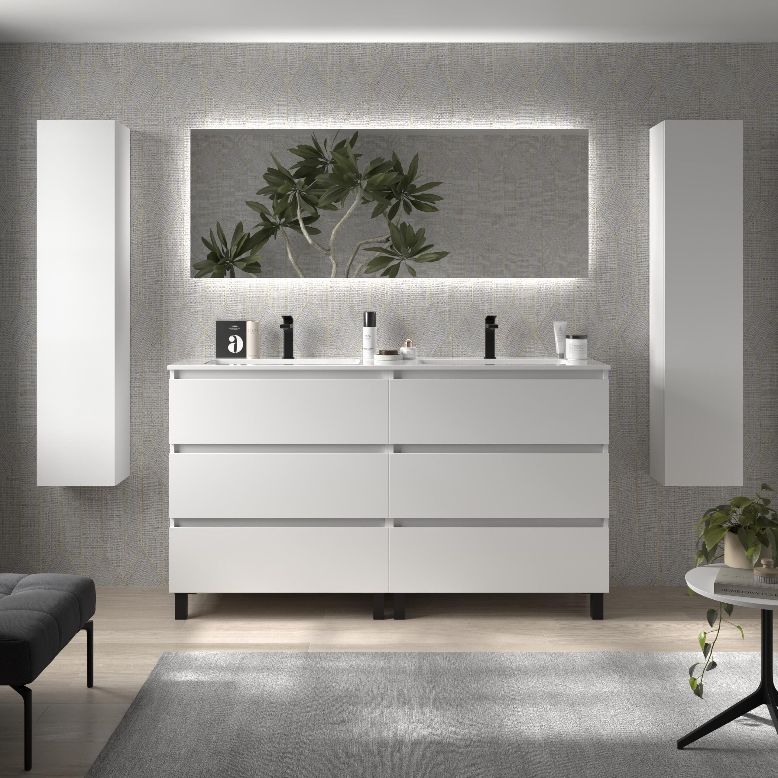 salgar-web-gama-digital-amb-5-bequia-3cj-1600-vilna-bl-m-rgb-v1 SALGAR BEQUIA Mueble de baño con patas 6C 160 Lavabo Vilna Mineral Solid