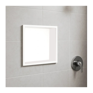 Hornacina para baño cuadrada Blanca Atlantic HOR001/BL