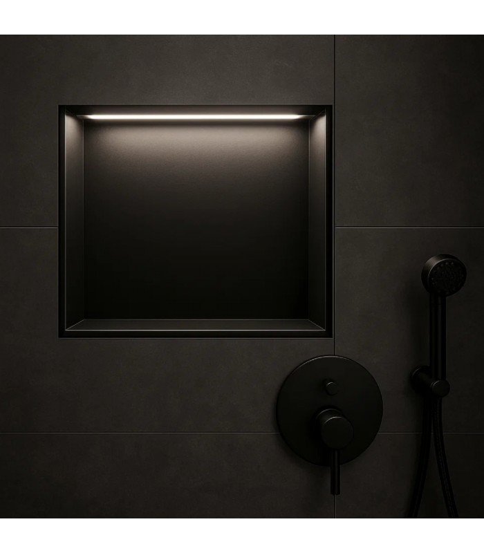 hornacina-para-bano-cuadrada-con-luz-led-negra-indic.jpg Hornacina para baño cuadrada con luz led Negra Indic HOR004/NG