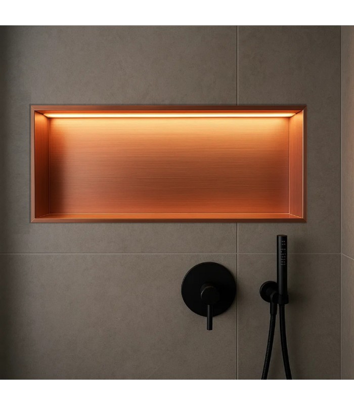 hornacina-para-bano-horizontal-oro-rosa-cepillado-con-luz-led-oceanic.jpg Hornacina para baño horizontal oro rosa cepillado con luz led Oceanic HOR005/ORC