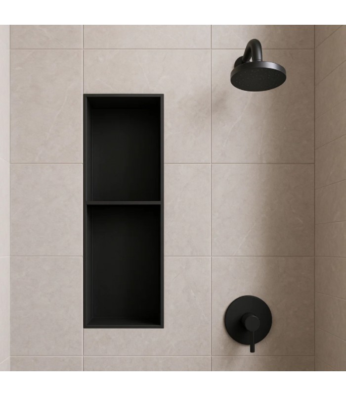 hornacina-para-bano-vertical-con-dos-estantes-negra-artic.jpg Hornacina para baño vertical con dos estantes Negra Artic HOR003/NG