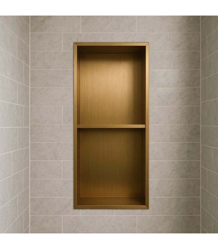 hornacina-para-bano-vertical-con-dos-estantes-oro-cepillado-artic.jpg Hornacina para baño vertical con dos estantes Oro cepillado Artic HOR003/OC