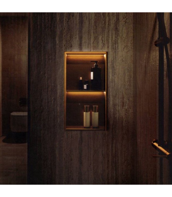 hornacina-para-bano-vertical-con-dos-estantes-oro-cepillado-con-luz-led-marshall-1.jpg Hornacina para baño vertical con dos estantes oro cepillado con luz led Marshall HOR006/OC