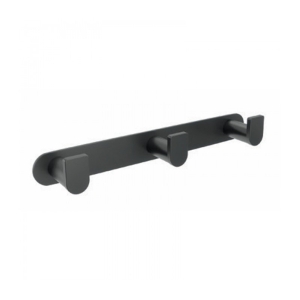 Percha triple negro Practic CAP003-02/NG