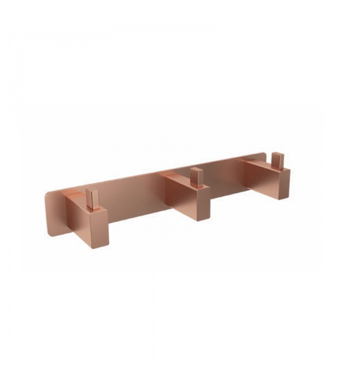 percha-triple-oro-rosa-cepillado-technic.jpg Percha triple oro rosa cepillado Technic CAT002-02/ORC