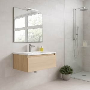 Mueble de baño suspendido Box 1C de 28 de Visobath - Imagen 6