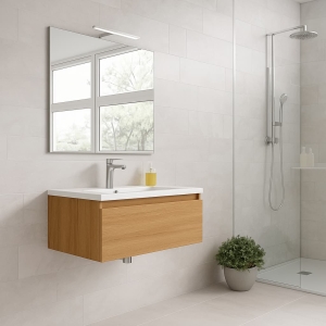 Mueble de baño suspendido Box 1C de 28 de Visobath - Imagen 5
