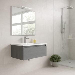 Mueble de baño suspendido Box 1C de 28 de Visobath - Imagen 3