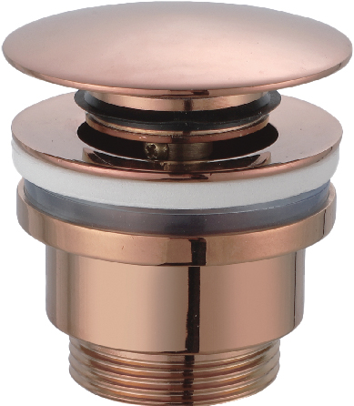 VCC023 Válvula Click-Clack Oro rosa cepillado VCC023 - Imagen 1